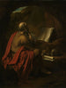 Saint Jérôme - Pieter van der Werff — vy av konstverket