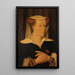 Jacoba de Bavière 1401-1436 grevinna av Holland och Zeeland - Pieter Willem Sebes — inramlat konstverk på väggen