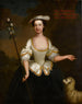 Portrait de Marie Barthélemy en bergère - Pieter van Bleeck — vy av konstverket