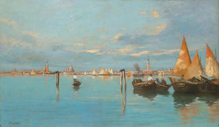 Pietro Fragiacomo - Veduta di Venezia.webp