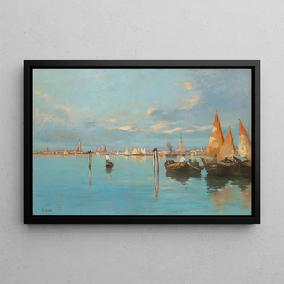 Pietro Fragiacomo - Veduta di Venezia.webp
