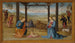La Nativité - Pietro Perugino — vy av konstverket