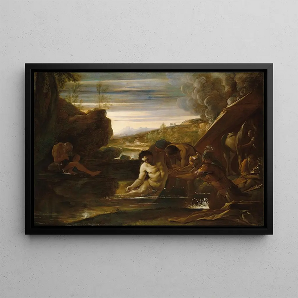 Pietro Testa - Alexander the Great Rescued from the River Cydnus.webp