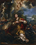 Sainte Martine vägrar att dyrka avgudar - Pietro da Cortona — vy av konstverket