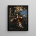 Sainte Martine vägrar att dyrka avgudar - Pietro da Cortona — inramlat konstverk på väggen
