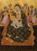 jungfru Maria med barnet och änglar - Pietro di Domenico da Montepulciano — vy av konstverket