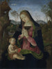 Vierge à l'Enfant - Pintoricchio — vy av konstverket