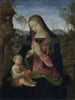 Vierge à l'Enfant - Pinturicchio — vy av konstverket