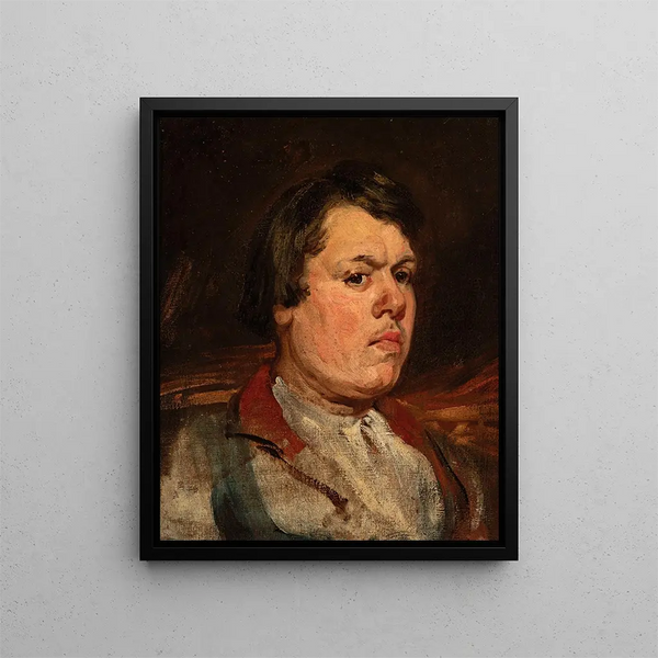 Piotr Michaowski - Farmhand portrait study.webp