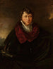 Portrait of Antoni Ostrowski - Piotr Michałowski — vy av konstverket
