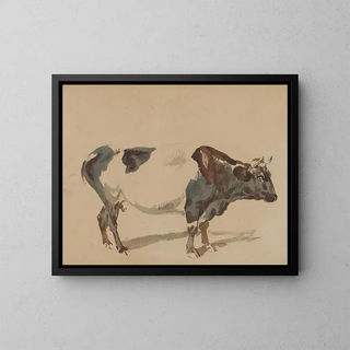 Piotr Michaowski - Study of a cow.webp