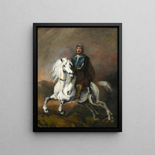 Piotr von Michalowski - A valiant knight.webp