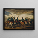 Hussards bleus autrichiens - Piotr Michałowski — inramlat konstverk på väggen