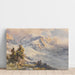 Reproduktion av målningen Piz Roseg - Tschiervagletscher - Edward Theodore Compton