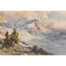 Reproduktion av målningen Piz Roseg - Tschiervagletscher - Edward Theodore Compton