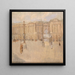 Place de la Concorde n° I - Frank Edwin Scott — inramlat konstverk på väggen