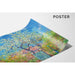 Reproduktion av målningen Poirier en Fleurs - Claude Monet