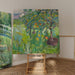 Reproduktion av målningen Pommier nära ateljén - Edvard Munch
