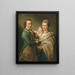 Arthur Saunders Gore, vicomte Sudley, senare 2:e earl av Arran 1734-1809 och hans maka - Pompeo Batoni — inramlat konstverk på väggen