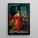 Portrait av Abbondio Rezzonico - Pompeo Batoni — inramlat konstverk på väggen