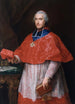 Portrait av kardinal Jean-François Joseph de Rochechouart - Pompeo Batoni — vy av konstverket