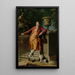 porträtt av John Talbot, senare 1:e earl Talbot - Pompeo Batoni — inramlat konstverk på väggen