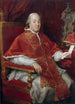 Portrait du pape Pie VI, Giovanni Angelo Braschi - Pompeo Batoni — vy av konstverket
