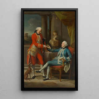 Pompeo Batoni - Sir Sampson Gideon And An Unidentified Companion.webp