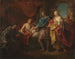 Studie för Antiochus och Stratonice - Pompeo Batoni — vy av konstverket