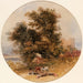 Pont och slott i Rochester, Kent - George Howse — vy av konstverket