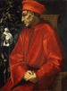 Porträtt av Cosme de Médicis den äldre - Pontormo Jacopo Carucci — vy av konstverket