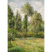Reproduktion av målningen Poplars, Éragny - Camille Pissarro