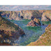 Reproduktion av målningen Port-Domois, Belle-Île - Claude Monet
