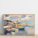 Reproduktion av målningen av Taarbæk hamn - Edvard Munch