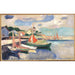 Reproduktion av målningen av Taarbæk hamn - Edvard Munch
