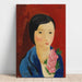 Reproduktion av målningen Porträtt - Moïse Kisling