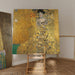 Reproduktion av målningen Portrait d'Adele Bloch-Bauer I Gustav Klimt