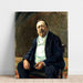 Reproduktion av målningen porträtt av Alfred von Berger - Max Liebermann