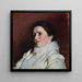 Portrait av Elizabeth Nelson Fairchild - John Singer Sargent — inramlat konstverk på väggen