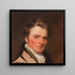 Portrait av en gentleman - Gilbert Stuart — inramlat konstverk på väggen