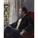 Reproduktion av målningen Portrait av en man - Gustave Caillebotte