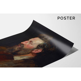 Portrait d'un homme - Peter Paul Rubens | Reproduction Tableau Décoration murale affiche copie