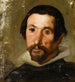 porträtt av en man - Följare av Diego Velázquez — vy av konstverket