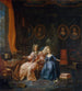 Portrait av en man och hans dotter - Jan Carel Vierpeyl — vy av konstverket