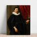 Reproduktion av målningen porträtt av en man, troligen Peter van Hecke - Peter Paul Rubens