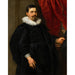 Reproduktion av målningen porträtt av en man, troligen Peter van Hecke - Peter Paul Rubens