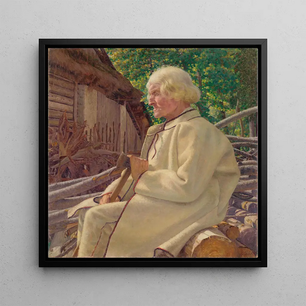 Portrait d'un vieil homme - Ivan Abota