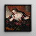 Portrait d'une dame - Cornelis de Vos — inramlat konstverk på väggen