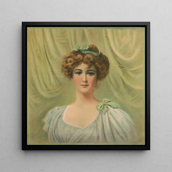 Portrait d'une femme avec des rubans dans les cheveux - Campbell Metzger Jacobson