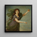 en ung flickas porträtt under Atalantes drag - Élisabeth Louise Vigée Le Brun — inramlat konstverk på väggen